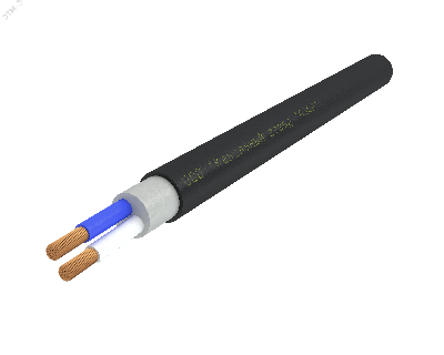 Кабель силовой КГВВнг(А)-LS 2х0,75(N) 220/380-3 100м