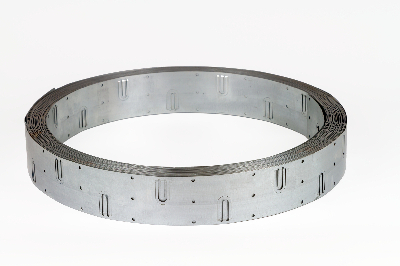 Лента двойная специальная для саморег. кабеля оцинкованная 0,065 х 25м