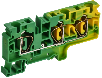 ARMAFIX Клемма пружинная CX10-3 PE 10мм2 трехконтактная заземляющая IEK