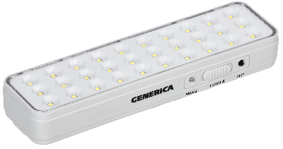 Светильник аккум. ДБА 1030 непост. 30LED 5ч 3Вт GENERICA