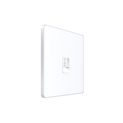 Розетка информационная С/У RJ-45 кат.5e, Арктический лед , Systeme Infinity