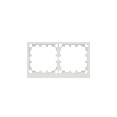 Рамка на 2 поста, KANT, белый песок