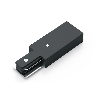 Адаптер питания для подключения трековых шинопроводов к сети AC 220В Черный IP20 Track Gauss