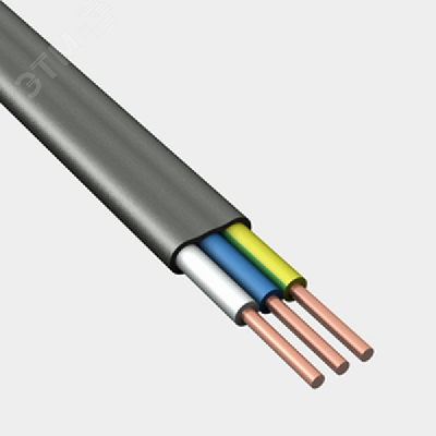 Кабель силовой ППГ-Пнг(А)-HF 3х2.5(N. PE) - 0.66 ТРТС (бухта 100м)