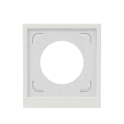 Рамка 1 пост IP44, KANT, белый песок