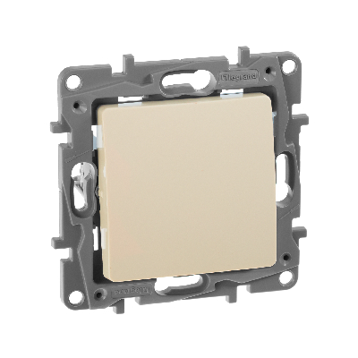 ETIKA Переключатель одноклавишный слоновая кость винтовые зажимы 10A