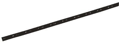 Трубка термоусаживаемая ТТУ 3/1.5 черная (1м)