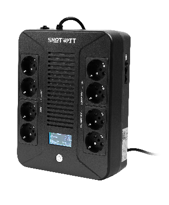 Источнико бесперебойного питания SMARTWATT UPS SAFE PRO LCD 800