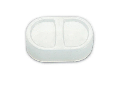 Колпачок защитный силиконовый для сдвоенных кнопок, пластик, cерия B