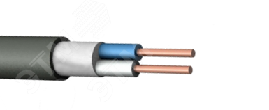 Кабель силовой ВВГнг(А)-LSLTx 2х2,5 ок (N) - 0,66 кВ ТРТС