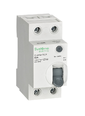 City9 Set Селективный выключатель дифференциального тока (ВДТ/УЗО) 63А 2P 100мА A-S 230В