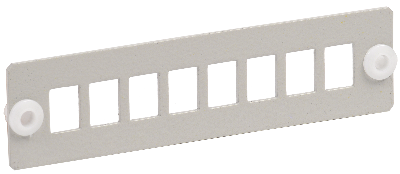Панель для восьми оптических адаптеров SC/LC-Duplex в 19' кросс