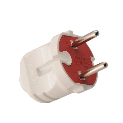 Вилка однофазная без заземления