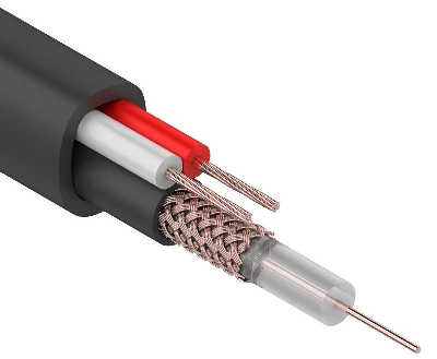 Кабель КВК-П-1,5+2x0,75 кв.мм (Cu/Cu) черный (200 м),