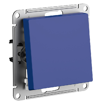 ATLASDESIGN переключатель перекрестный, сх.7, 10АХ, механизм, АКВАМАРИН