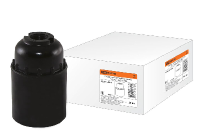 Патрон карболитовый подвесной, E27, черный, без наклейки