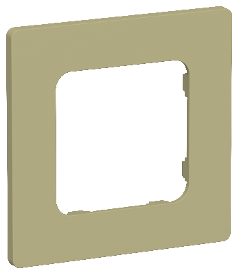 FLITE CLASSIC Рамка 1-местная РУ-1-К-ФлО оливковый IEK