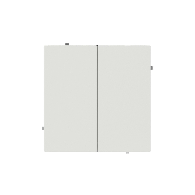 Инвертор двухклавишный, KANT, белый песок