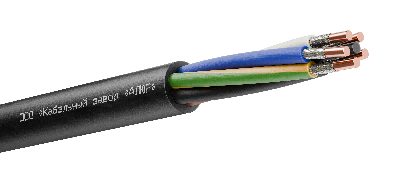 Кабель силовой ВВГнг(А)-FRLS 5х10 (N.PE)-0.66 однопроволочный барабан ТУ завода