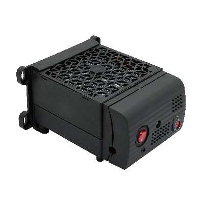 Обогреватель в пластиковом кожухе с вентилятором 800 Вт, встроенный термостат, 230 В AC