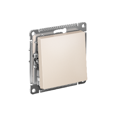 Переключатель перекрестный ATLASDESIGN схема 7 10АХ механизм бежевый