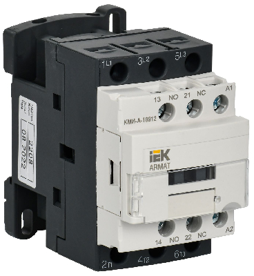 ARMAT Контактор КМИ-А-10912 LC1D 9А 230В/АС3 1НО/1НЗ IEK