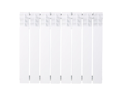 Радиатор биметаллический секционный 500/80/6 боковое подключение