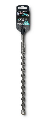 Бур по бетону SDS-plus 14 х310/250 мм, напайка с центром, 2 спирали