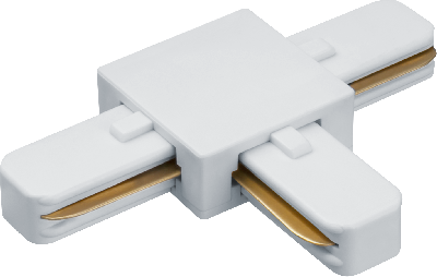 Коннектор Т-образный белый для шинопровода NLT-C-1L-AS2-WH-T