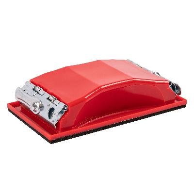 Брусок для шлифования, 160x85 мм, пластиковый с зажимами