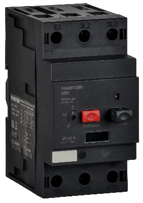 Выключатель защиты двигателя ПРК64-40 In=40A Ir=25-40A Ue 660В