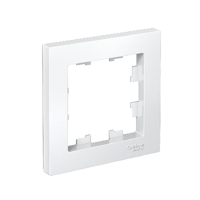 Рамка однопостовая ATLASDESIGN белый