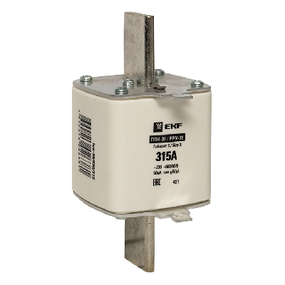 Вставка плавкая ППН-39 630/315А габарит 3