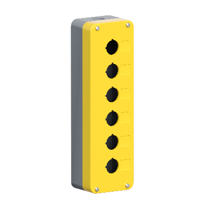 Корпус под кнопочный пост, 6 мест