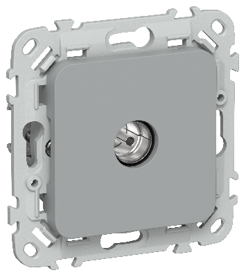 FLITE Розетка TV экранированная оконечная тип M РТВм-1-1-1-ФлС серый IEK