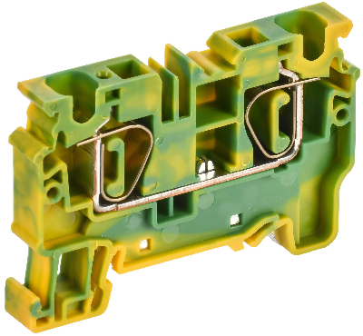 ARMAFIX Клемма пружинная CX6 PE 6мм2 проходная заземляющая IEK