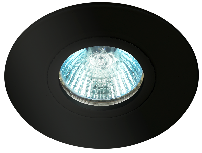 Светильник встраиваемый алюминиевый KL83 BK MR16/GU5.3 черный