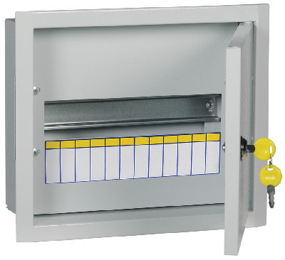 TITAN 3 Корпус металлический ЩРв-12 (265х310х120) IP31 IEK