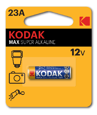 Батарейка Kodak 23A-1BL MAX SUPER Alkaline [K23A-1] (60/240/21600)