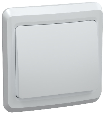 Выключатель ВС10-1-0-ВБ одноклавишный 10А ВЕГА белый