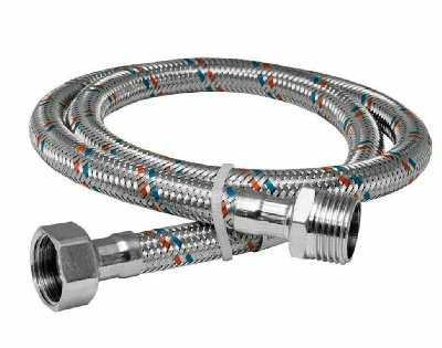 Подводка для воды ВН 1/2 30 см нерж сталь