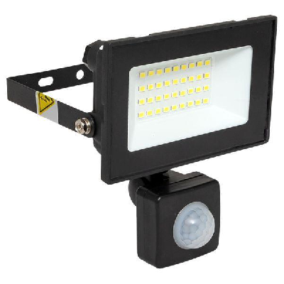 Прожектор светодиодный СДО-3003 с инфракрасным датчиком движения 30Вт 6500К IP54 LUMA EKF