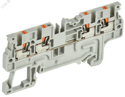 Колодка клеммная CP-MC 4 вывода 1,5мм2 серая IEK
