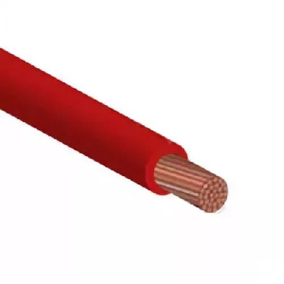 Провод силовой ПУГВнг(А)-LS 1х6 красный           многопроволочный