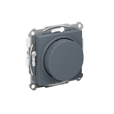 ATLASDESIGN СВЕТОРЕГУЛЯТОР (диммер) повор-нажим, LED, RC, 400Вт, мех., ГРИФЕЛЬ