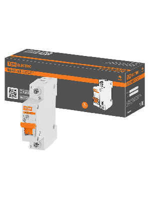Выключатель автоматический ВА47-63 однополюсной 25А 4,5кА характеристика С