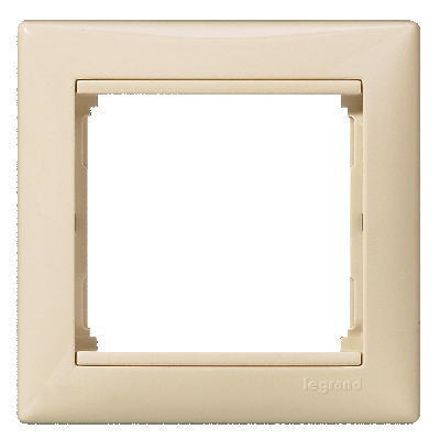 Рамка 1-местная слоновая кость VALENA DIY