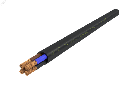 Кабель силовой КГТП-ХЛ 4х6(N)-220/380-3бар