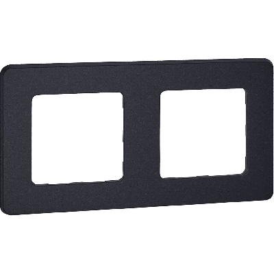 Рамка 2 поста INSPIRIA антрацит