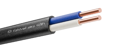 Кабель силовой ВВГ-Пнг(А)-LS 2х4 (N)-0.660 плоский однопроволочный